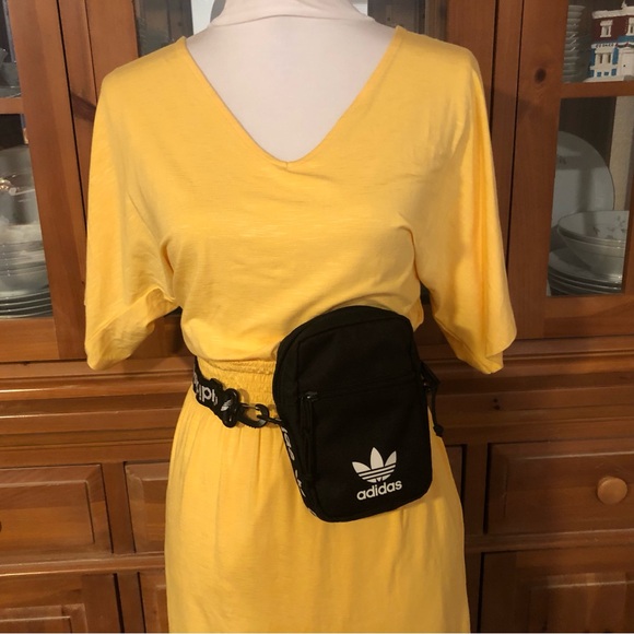 Like New Adidas Black and White Bag - Picture 3 of 5